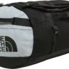 The North Face Gilman Duffel Reistas 50 Liter - Black/Mid Grey -Trolley Winkel 1200x809 1