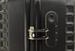 SB Travelbags Handbagage Koffer 55cm 4 Wielen Trolley - Zwart -Trolley Winkel 1200x809 3