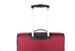 Decent D-Upright Large Koffer - 76 Cm Expandable - TSA Slot - Bordeaux Rood -Trolley Winkel 1200x819