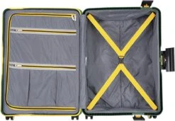CarryOn Steward Kofferset - 2-delige TSA Trolleyset Met Kliksloten - Dubbele Wielen - Groen 14 CarryOn Steward Kofferset - 2-delige TSA Trolleyset Met Kliksloten - Dubbele Wielen - Groen -Trolley Winkel 1200x831 7