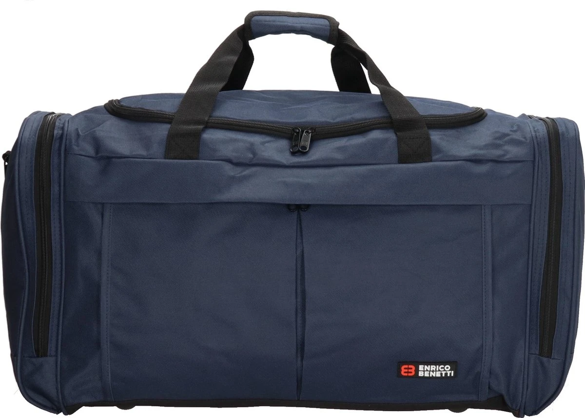 Enrico Benetti Amsterdam 35319 Reistas/sporttas M - Blauw 4 Enrico Benetti Amsterdam 35319 Reistas/sporttas M - Blauw - Afbeelding 2
