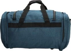 Enrico Benetti Montevideo 35314 Reistas/sporttas S - Jeans Blauw -Trolley Winkel 1200x863 1