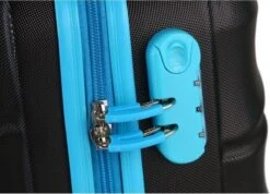 Decent Lumi Fix Handbagage Koffer - 55 Cm - Black/Blue -Trolley Winkel 1200x866 2