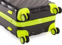 Decent Lumi Fix Handbagage Koffer - 55 Cm - Black/Lemon -Trolley Winkel 1200x877 2