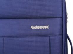 Decent D-Upright Large Koffer - 76 Cm Expandable - TSA Slot - Donkerblauw -Trolley Winkel 1200x892