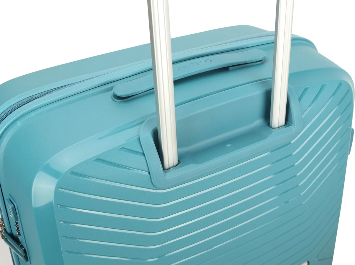 Decent CROSS-ONE PP Trolley 76 Cm - 94 Liter - TSA Slot - Petrol 6 Decent CROSS-ONE PP Trolley 76 Cm - 94 Liter - TSA Slot - Petrol - Afbeelding 4