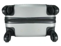 Handbagage Koffer 51cm 4 Wielen Trolley - Zilver -Trolley Winkel 1200x899 4