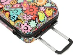 Decent Forenza Handbagage Koffer - 55 Cm - Flowers -Trolley Winkel 1200x900
