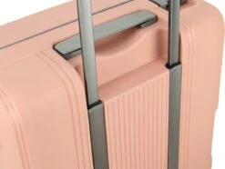 Decent Handbagage Koffer / Trolley / Reiskoffer - 55 Cm - 38 Liter - Polypropyleen - On-Tour - Roze 30 Decent Handbagage Koffer / Trolley / Reiskoffer - 55 Cm - 38 Liter - Polypropyleen - On-Tour - Roze -Trolley Winkel 1200x906
