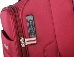 Decent D-Upright Handbagage Koffer - 55 Cm - TSA Slot - Bordeaux Rood -Trolley Winkel 1200x913 1