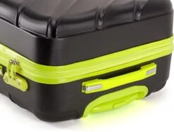 Decent Lumi Fix Handbagage Koffer - 55 Cm - Black/Lemon -Trolley Winkel 1200x914