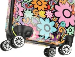 Decent Forenza Handbagage Koffer - 55 Cm - Flowers -Trolley Winkel 1200x920