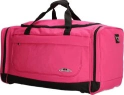 Enrico Benetti Orlando 35301 M Reistas / Sporttas 62 Liter - Fuchsia -Trolley Winkel 1200x922 2