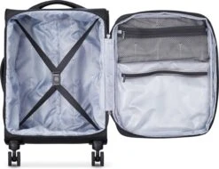 Delsey Optimax Lite Handbagage Koffer 55cm - Zwart 9 Delsey Optimax Lite Handbagage Koffer 55cm - Zwart -Trolley Winkel 1200x924 3