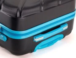 Decent Lumi Fix Handbagage Koffer - 55 Cm - Black/Blue -Trolley Winkel 1200x927 2