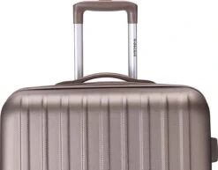 Decent Handbagage Koffer Tranporto - Formaat 55 X 35 X 20 Cm Kleur - Champagne 34 Decent Handbagage Koffer Tranporto - Formaat 55 X 35 X 20 Cm Kleur - Champagne -Trolley Winkel 1200x937 1