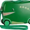 KOOPMAN Koffer Kids - 40cm - Krokodil - Reiskoffer Voor Kinderen - Groen - Opberger -Trolley Winkel 1200x937