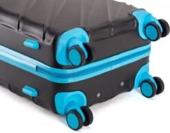 Decent Lumi Fix Handbagage Koffer - 55 Cm - Black/Blue -Trolley Winkel 1200x939 3