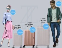 ©TROLLEYZ - Bali No.22 - Reiskoffer 69cm Met TSA Slot - Dubbele Wielen - 360° Spinners - 100% ABS - Reiskoffer In Cosmopolitan Pink -Trolley Winkel 1200x940 1