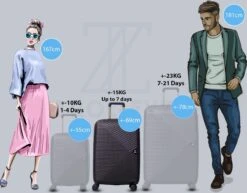 ©TROLLEYZ - Ibiza No.3 - Reiskoffer 69cm Met TSA Slot - Dubbele Wielen - 360° Spinners - 100% ABS - Reiskoffer In Night Black -Trolley Winkel 1200x940 2