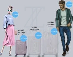 ©TROLLEYZ - Florence No.7 - Trolley - 55cm Met TSA Slot - Dubbele Wielen - 360° Spinners - 100% ABS - Handbagage Koffer In Cloudy Grey -Trolley Winkel 1200x940 8