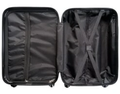 Globeless Handbagage Koffer - TSA Slot - 55x35x20cm - IATA Standaard Trolley - Zwart -Trolley Winkel 1200x941 6