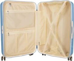 SUITSUIT - Fabulous Fifties - Alaska Blue - Reiskoffer (76 Cm) -Trolley Winkel 1200x993 4