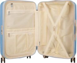 SUITSUIT - Fabulous Fifties - Alaska Blue - Reiskoffer (66 Cm) -Trolley Winkel 1200x993 6