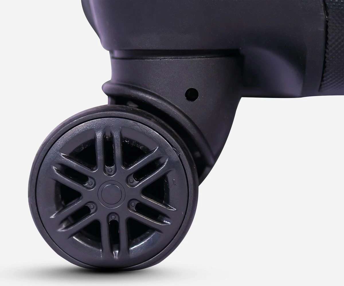 ©TROLLEYZ Florence No.7 - Reiskoffer 69 Cm - Night Black 7 ©TROLLEYZ Florence No.7 - Reiskoffer 69 Cm - Night Black - Afbeelding 5