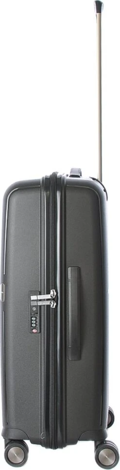 March Ready To Go Medium Spinner 66 Black -Trolley Winkel 308x1200