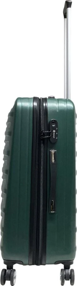 Benzi Leon Medium Reiskoffer 67 Cm - Exp - 65/74 Liter - Dark Green -Trolley Winkel 325x1200