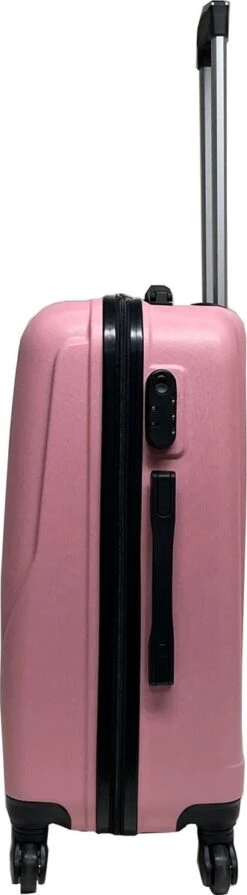 Castillo Travelerz 4 Delige ABS Kofferset - Roze -Trolley Winkel 331x1200 1