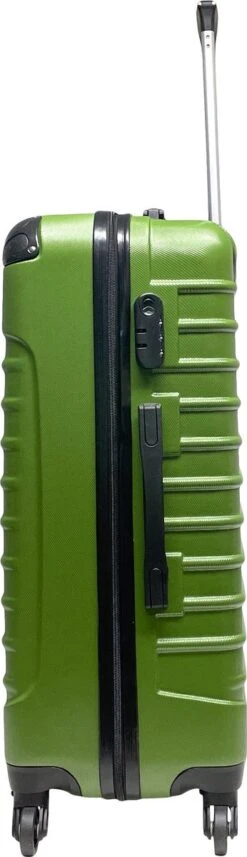 Castillo Trimix 3 Delige ABS Kofferset - Groen -Trolley Winkel 346x1200