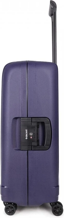 Decent Transit Medium Koffer - 70 Cm - Donkerblauw -Trolley Winkel 352x1200