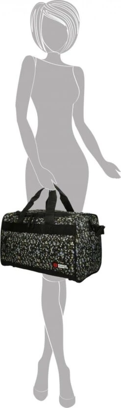 Enrico Benetti San Jose Sporttas/ Reistas - 46040 - Zwart Met Madeliefjes 8 Enrico Benetti San Jose Sporttas/ Reistas - 46040 - Zwart Met Madeliefjes -Trolley Winkel 356x1200 1