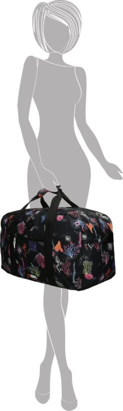 Enrico Benetti Capetown Sporttas/ Reistas - Coraal -Trolley Winkel 362x1200