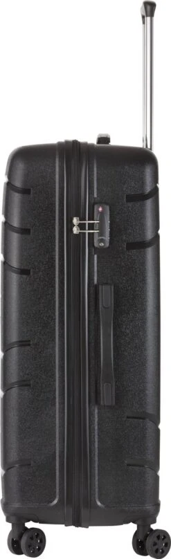 TravelZ Big Bars Reiskoffer 78 Cm Met Dubbele Wielen - Trolley Koffer Met TSA-slot - Zwart -Trolley Winkel 367x1200 3