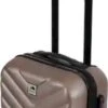 Spilbergen - Brussels - Reiskoffer - Handbagage - Hardcase - 52 X 33 X 20 Cm - Taupe -Trolley Winkel 373x1200