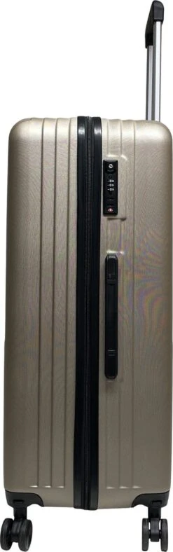 Royalty Rolls Amsterdam L Reiskoffer 74 Cm - 81 Liter - Champagne -Trolley Winkel 376x1200 1