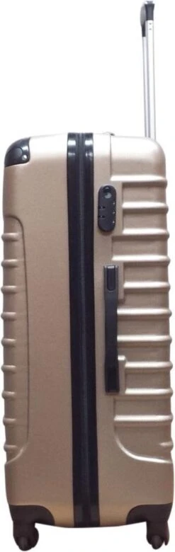 Castillo Quadrant 2 Delige ABS Kofferset (XL + S) - Champagne -Trolley Winkel 380x1200 1