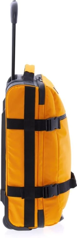 Gladiator Polar Handbagage Laptop Wieltas / Koffer - 55 Cm - 14 Inch - Geel -Trolley Winkel 390x1200