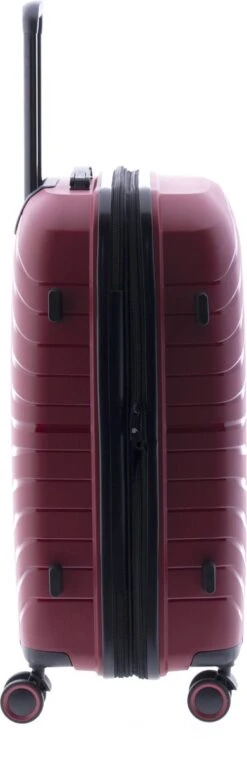 Gladiator Kick-Off Middelgrote Koffer Expandable - 67 Cm - 72/90 Liter - Eco Friendly Recyclebaar PP - Rood -Trolley Winkel 391x1200 1