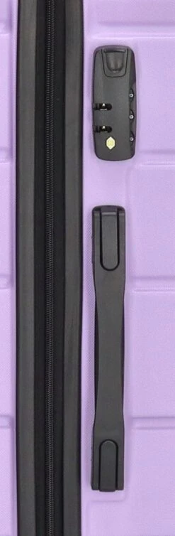 Beagles Originals Comfy Travel Grote Koffer - 74 Cm - Lila -Trolley Winkel 393x1200