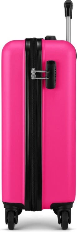 BHPPY - Flamingo Pink - Handbagage (55 Cm) -Trolley Winkel 399x1200 5