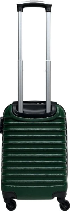 Castillo Quadrant XS - Kleine Handbagage Koffer - Army Groen -Trolley Winkel 402x1200 3