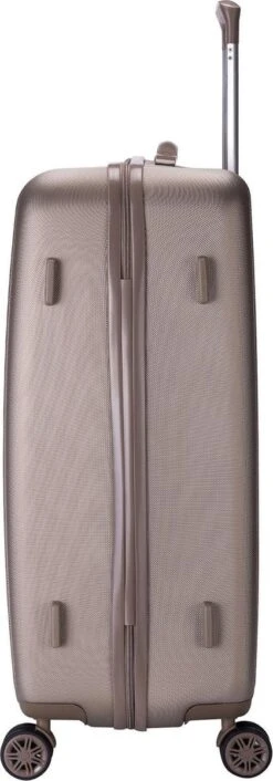 Decent Harde Koffer Tranporto 76 - Champagne 41 Decent Harde Koffer Tranporto 76 - Champagne -Trolley Winkel 420x1200 2