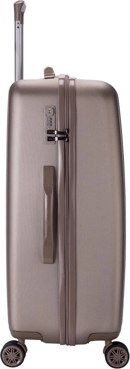 Decent Handbagage Koffer Tranporto - Formaat 55 X 35 X 20 Cm Kleur - Champagne 20 Decent Handbagage Koffer Tranporto - Formaat 55 X 35 X 20 Cm Kleur - Champagne - Afbeelding 18