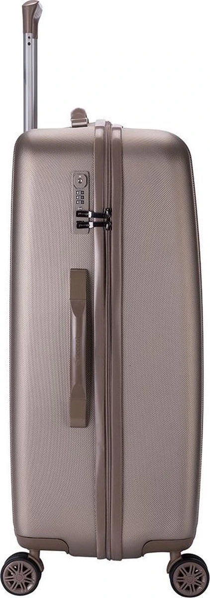 Decent Harde Koffer Tranporto 76 - Champagne 4 Decent Harde Koffer Tranporto 76 - Champagne - Afbeelding 2