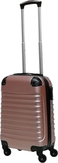 Castillo Quadrant 2 Delige ABS Kofferset (XL + S) - Rosé Gold -Trolley Winkel 425x1200 4