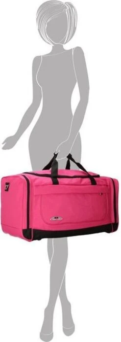 Enrico Benetti Orlando 35301 M Reistas / Sporttas 62 Liter - Fuchsia -Trolley Winkel 427x1200 1